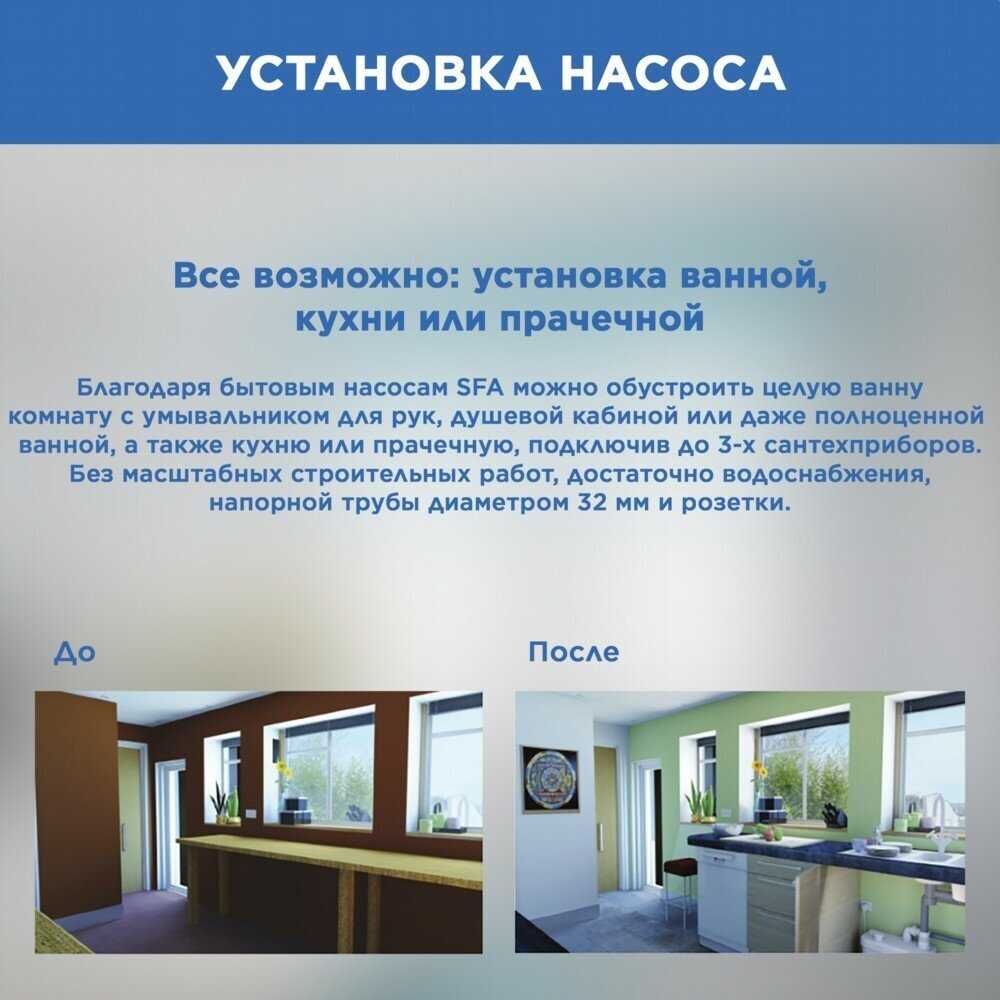 Санитарный насос для кухни SFA SANISWIFT фотография 7