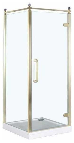 Душевой уголок Aquanet Beta Cube Classic NBB1221-1 100x100 R, прозрачное стекло
