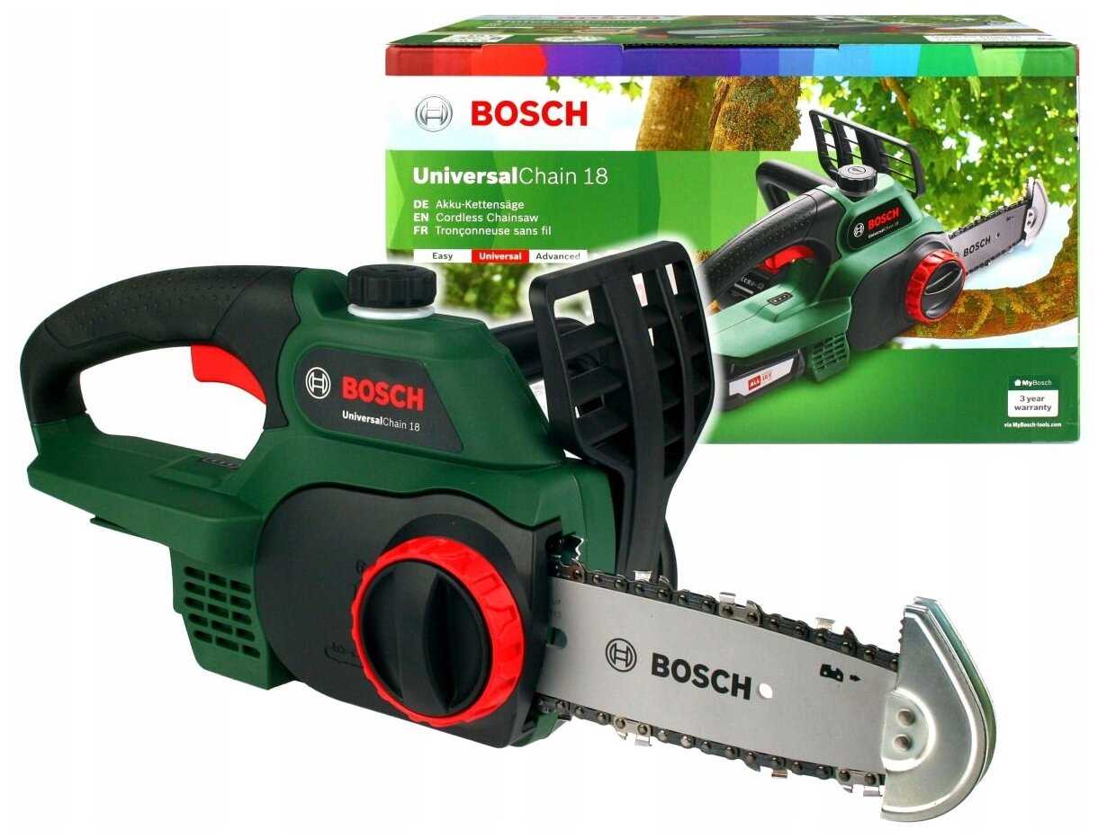 Пила аккумуляторная BOSCH UniversalChain 18 (18 В) фотография 6