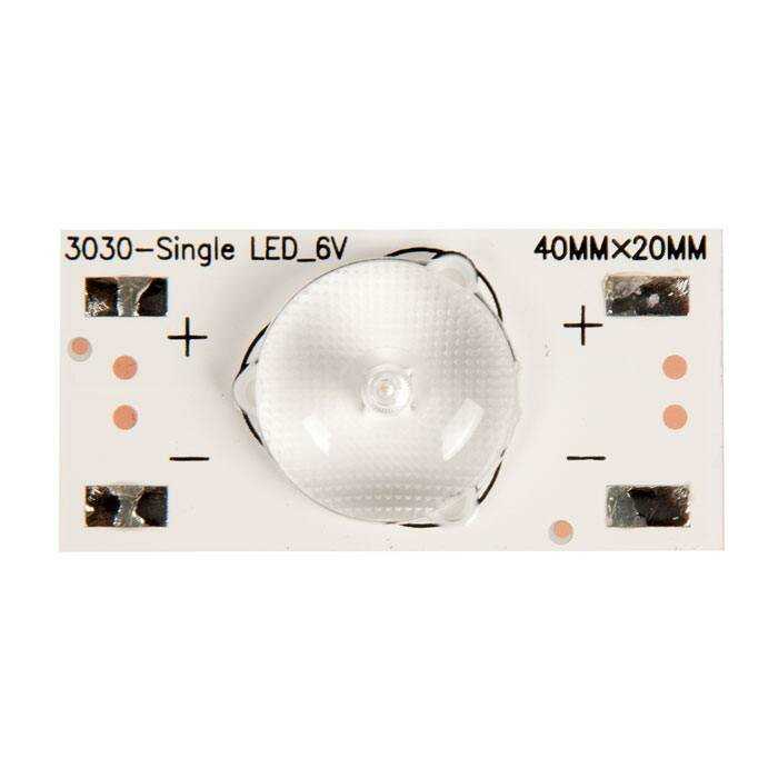 Светодиодная подсветка ZeepDeep LED 3030-SingleLED (6 В) фотография 1