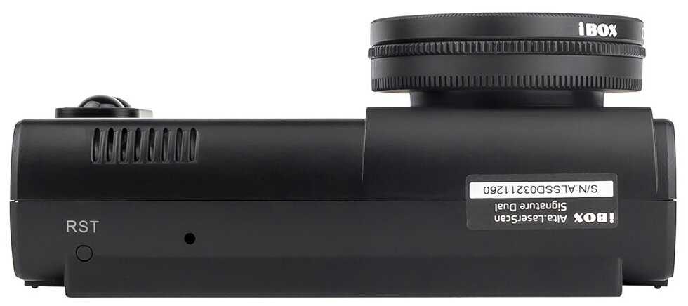 Видеорегистратор с сигнатурным радар-детектором iBOX Alta LaserScan Signature Dual c матрицей SONY фотография 6