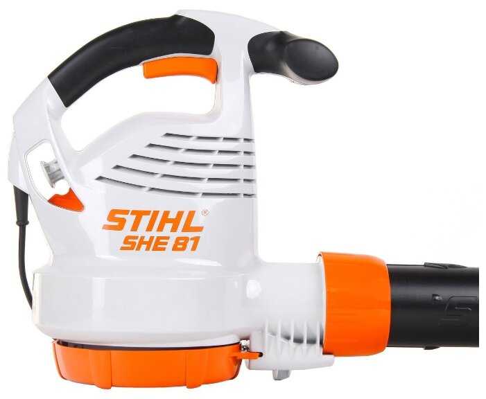 Электрическая воздуходувка-пылесос STIHL SHE 81 фотография 3
