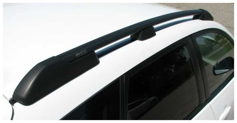 Рейлинги для Mazda 3 хэтчбек 2003-2009 черные фотография 5