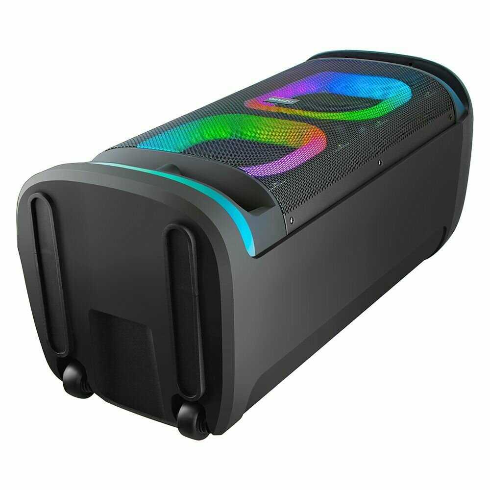 Портативная беспроводная блютуз колонка Акустическая система MIDI Ginzzu GM-115 RONDO с Bluetooth 5.0, 1600Вт(PMPO) фотография 7