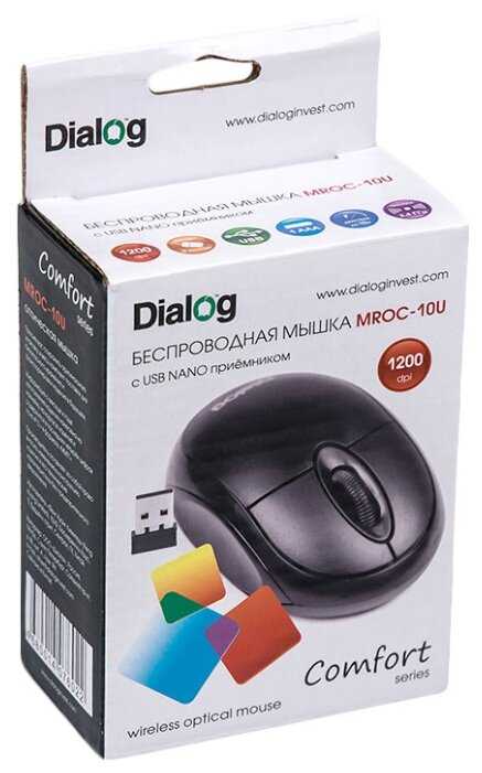 Беспроводная мышь Dialog MROC-10U фотография 6