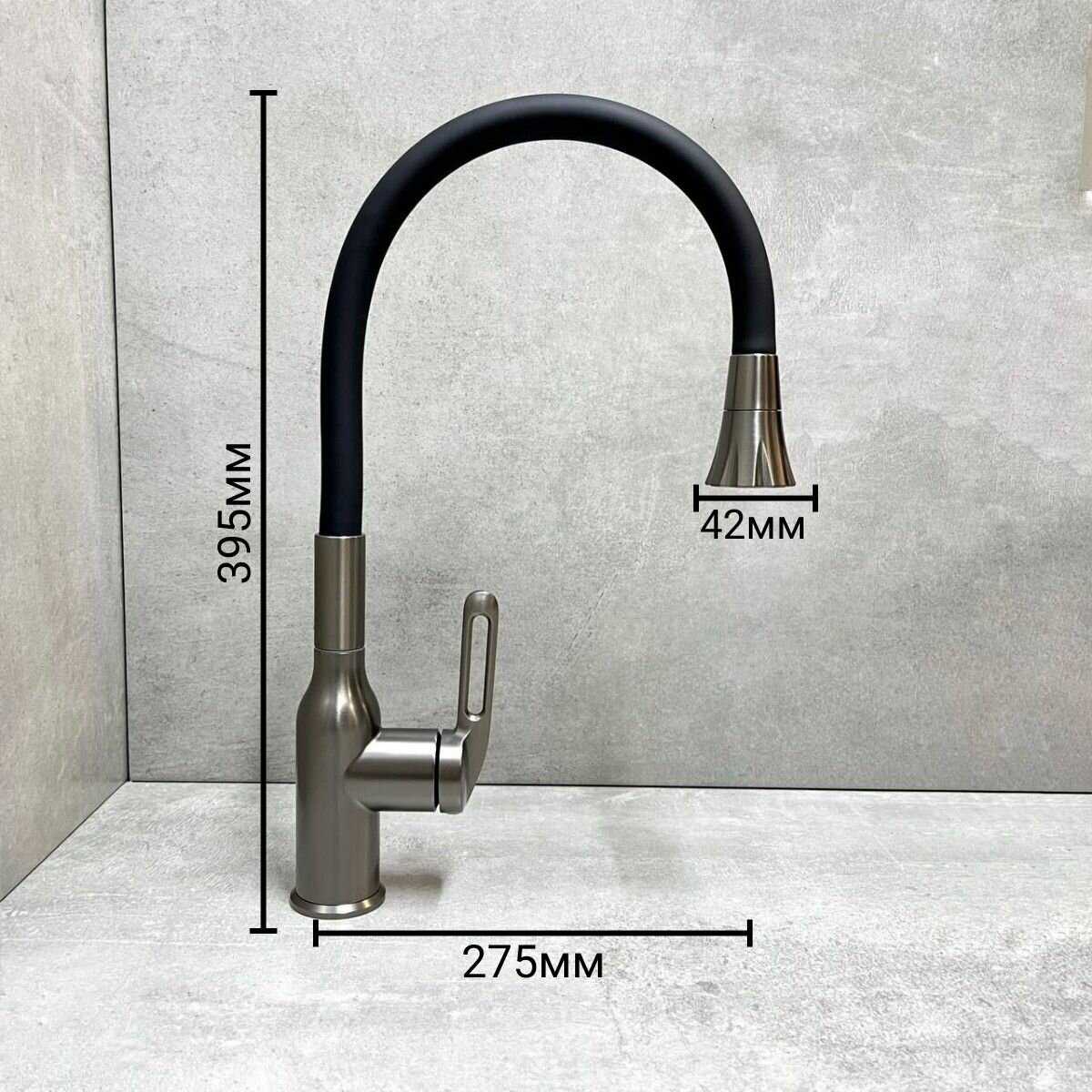 Смеситель для кухни Haiba HB73825-5 фотография 10