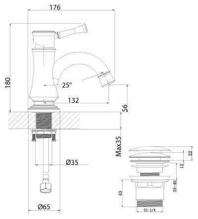 Смеситель Lemark LM6306RB фотография 1