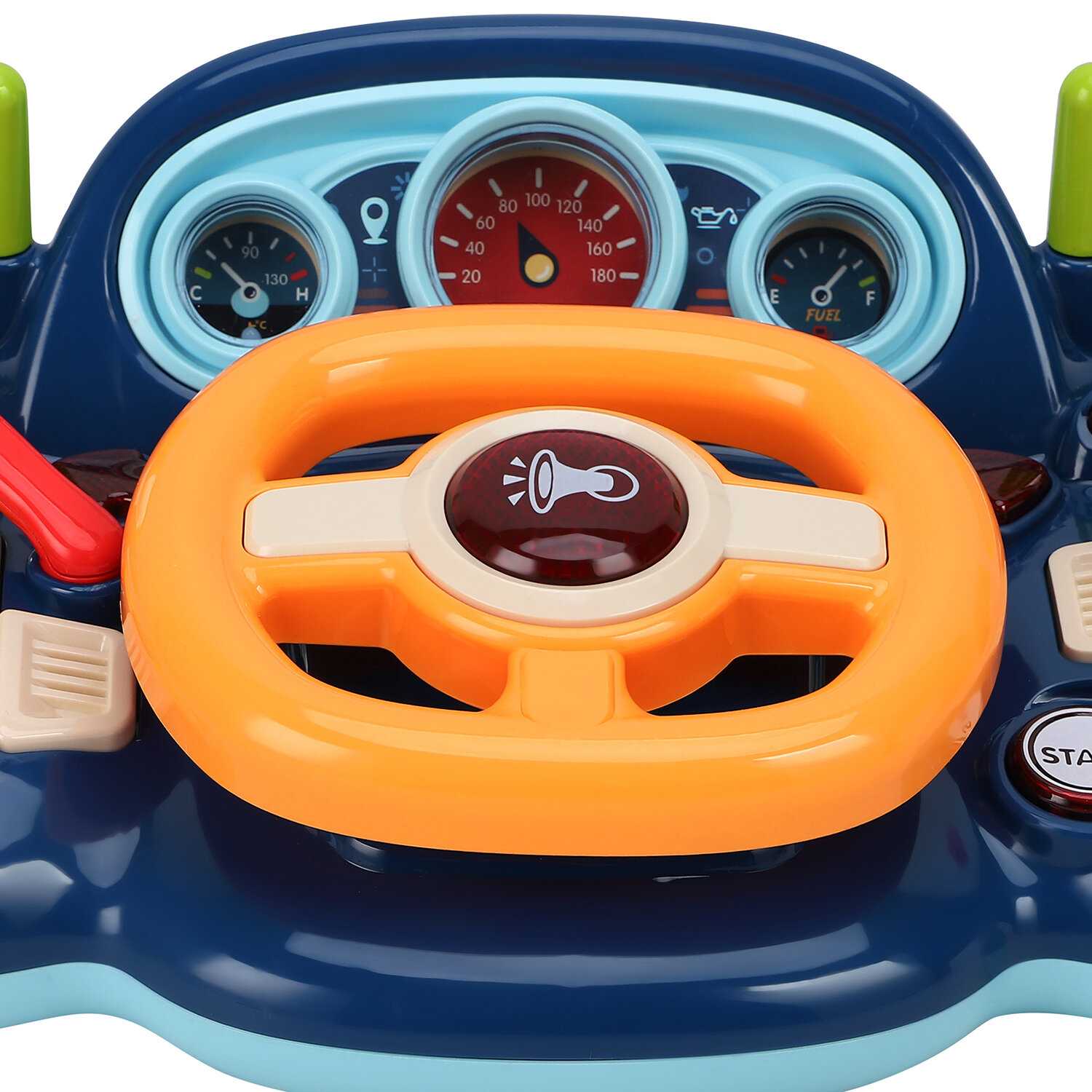 Музыкальный развивающий руль Smart Baby Крутой гонщик фотография 19