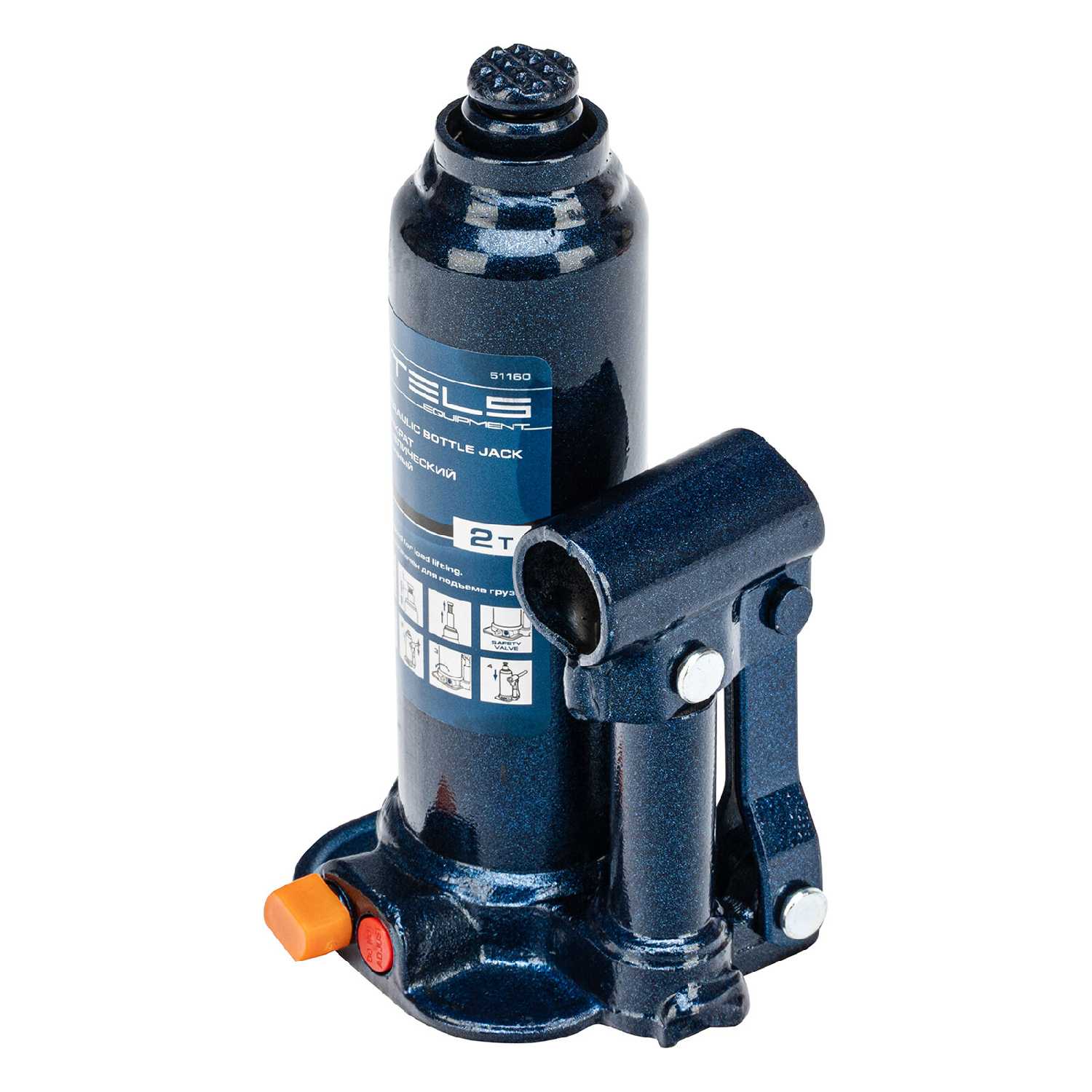 Домкрат бутылочный гидравлический Stels Домкрат бутылочный гидравлический (51160) фотография 9