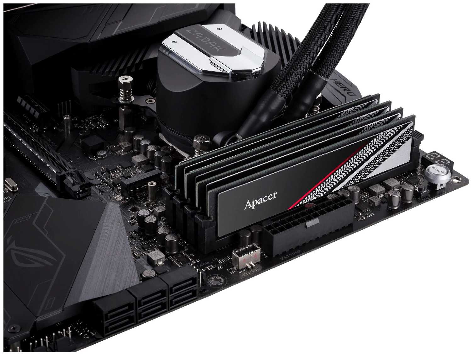 Модуль памяти Apacer DDR4 3200 DIMM TEX Gaming Memory (AH4U08G32C28YTBAA-1) фотография 3