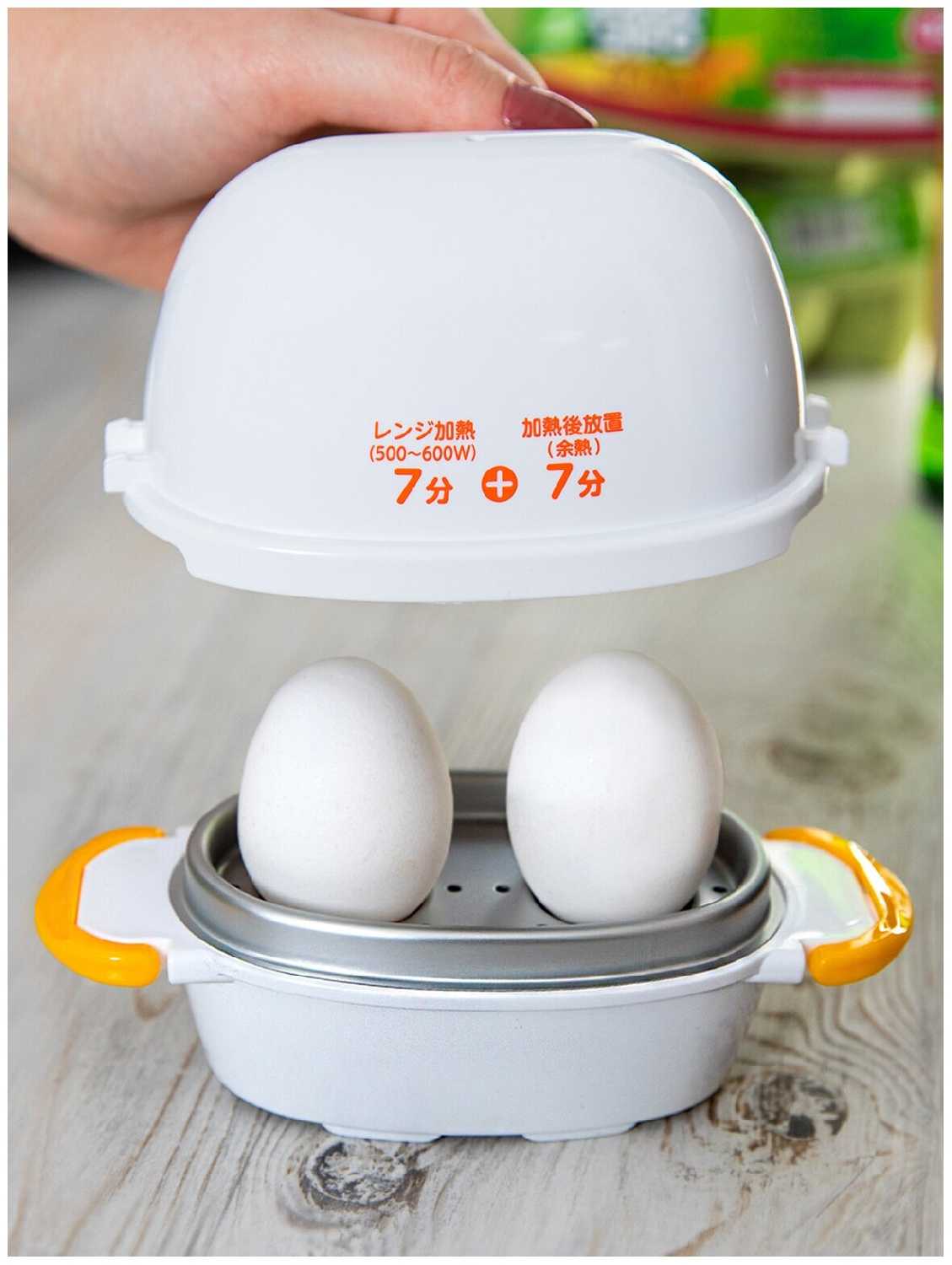 Яйцеварка Akebono Яйцеварка для СВЧ на 2 яйца фотография 2