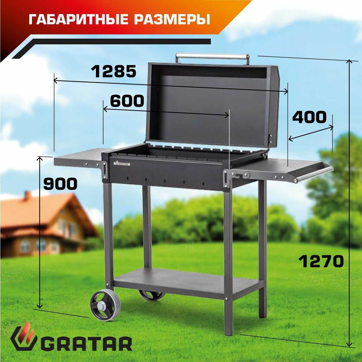 Гриль-барбекю Gratar МАН 203 фотография 9