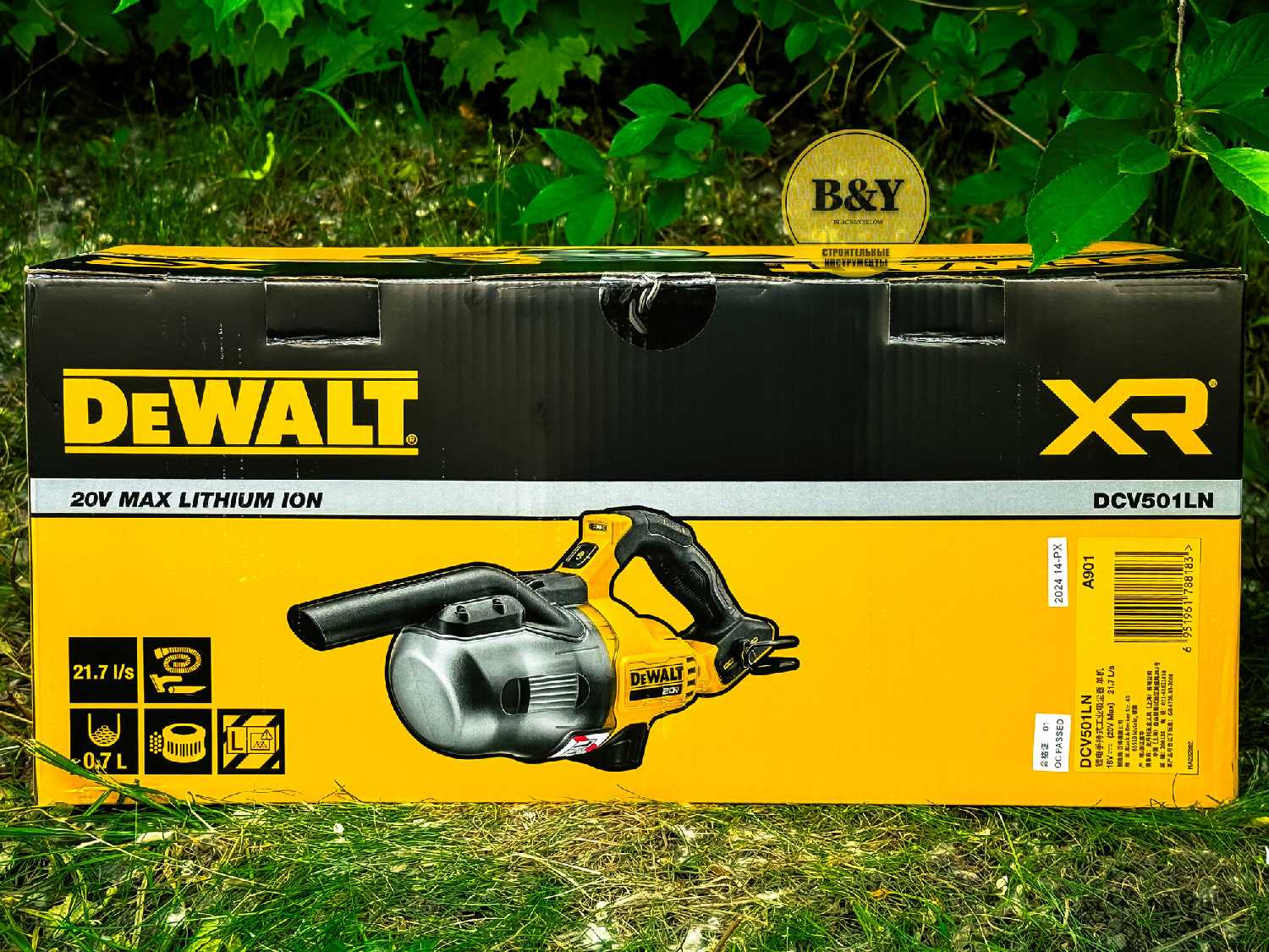 Аккумуляторный пылесос DEWALT Пылесос (DCV501LN) фотография 16