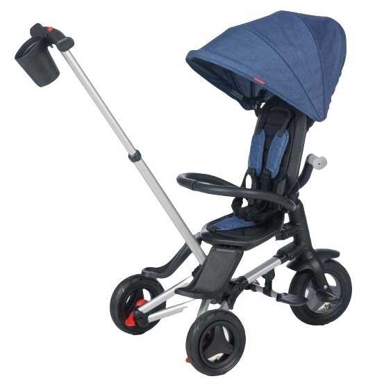 Трехколесный велосипед QPlay Nova S700 с надувными колесами фотография 22