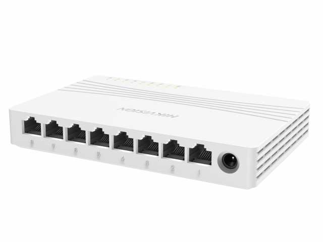Коммутатор Hikvision DS-3E0508D-E L2, Unmanaged, 8 Gigabit RJ45 ports фотография 6