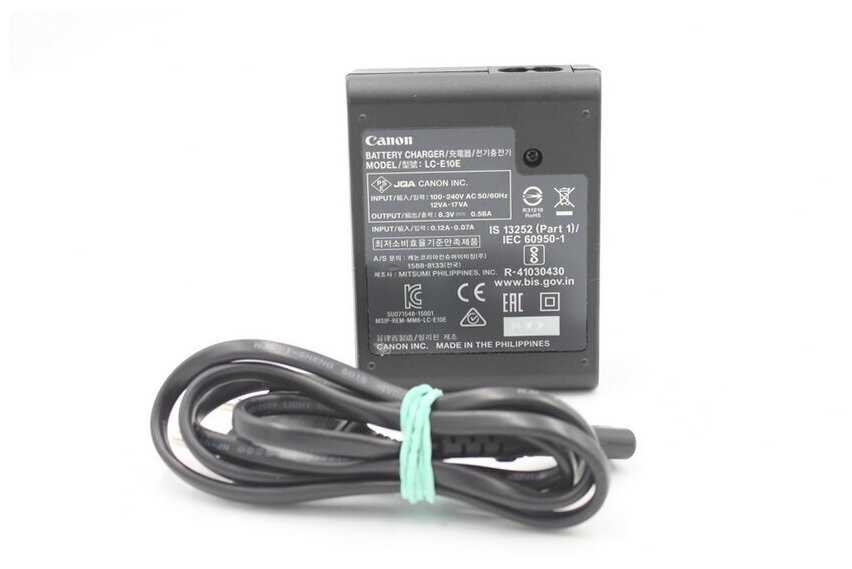 Зарядное устройство Canon LC-E10E фотография 1