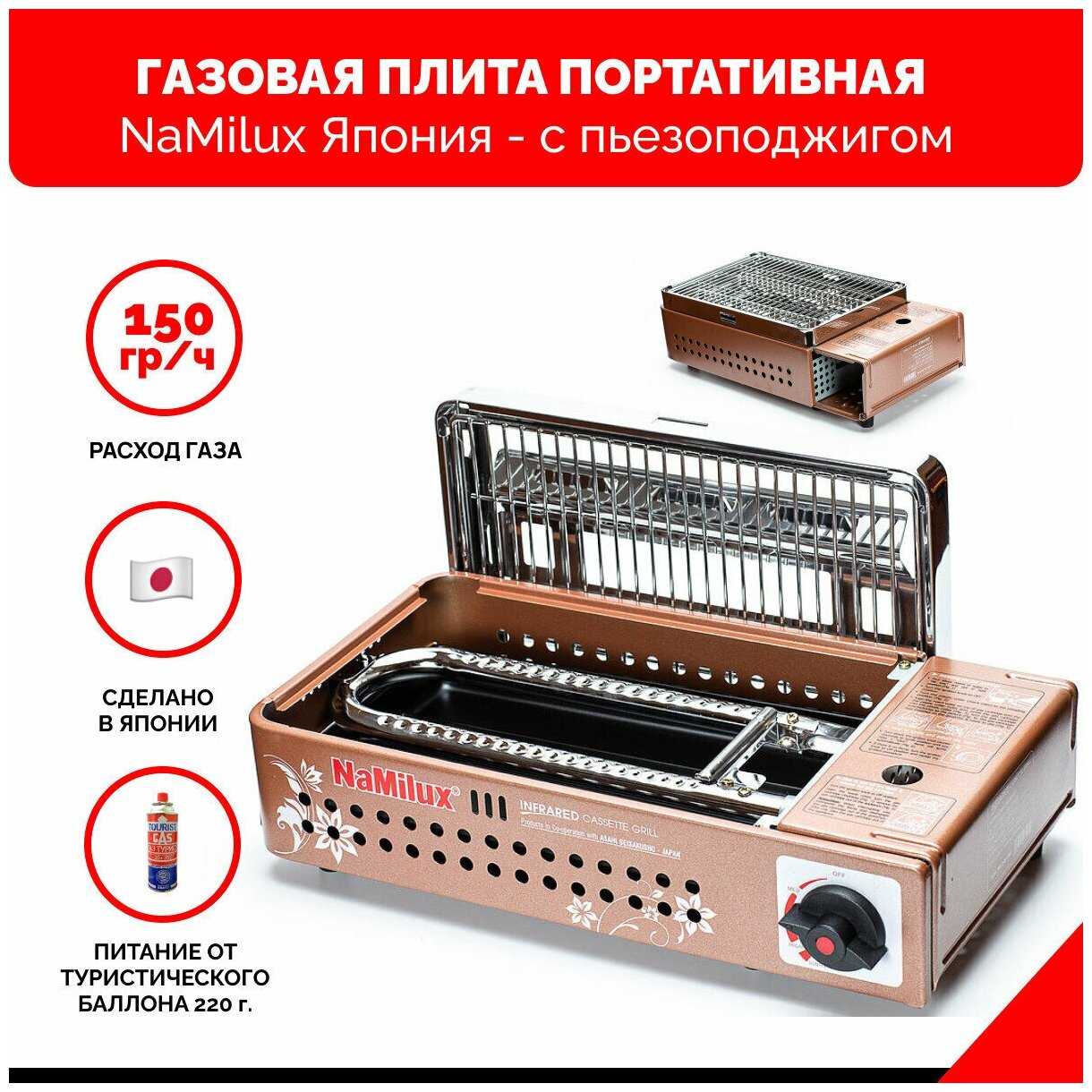 Гриль-барбекю NaMilux NA-24N фотография 12