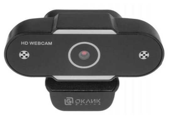 Камера Web Оклик OK-C012HD черный 1Mpix (1280x720) USB2.0 с микрофоном фотография 11