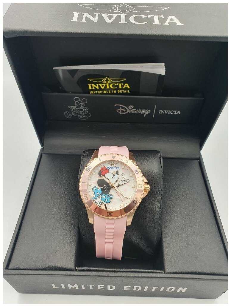 Часы женские кварцевые Invicta Disney Limited Edition Minnie Mouse Lady 39528 фотография 1