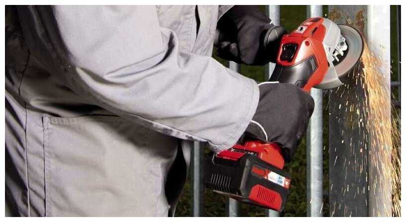 Аккумуляторная УШМ Einhell TE-AG 18 Li (0) фотография 17