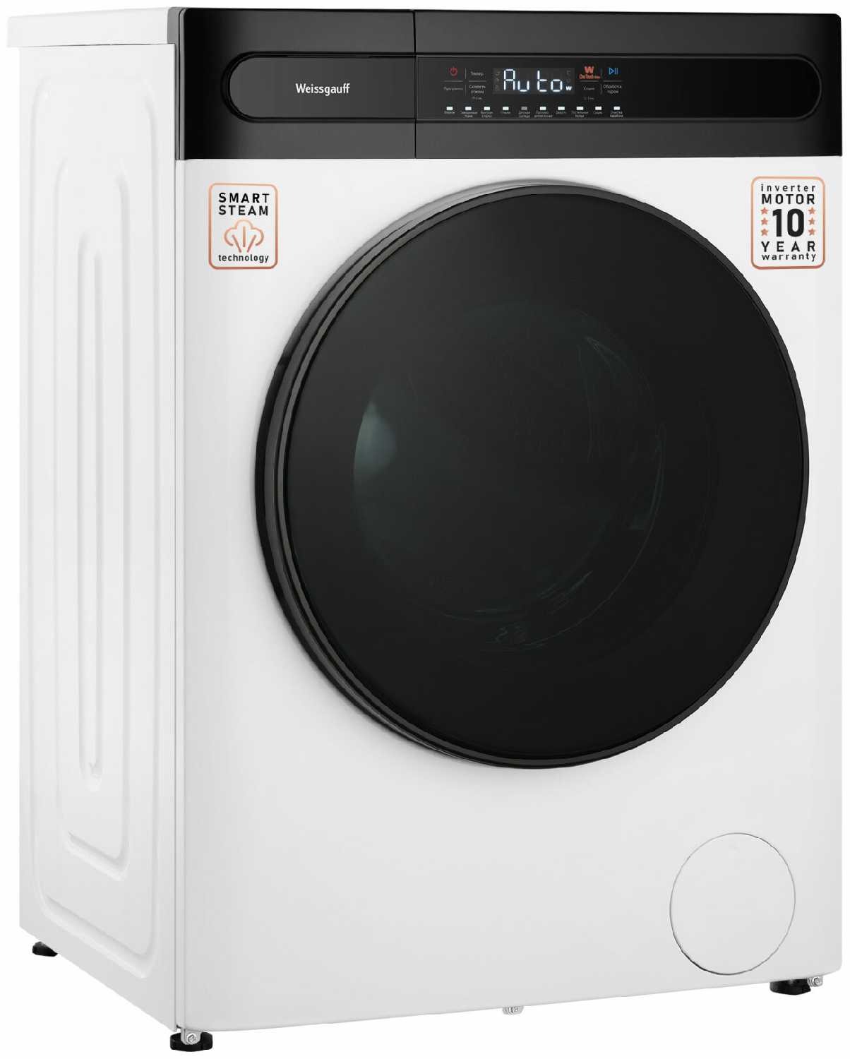 Стиральная машина Weissgauff WMD 49411 DC Inverter Steam (49411) фотография 6