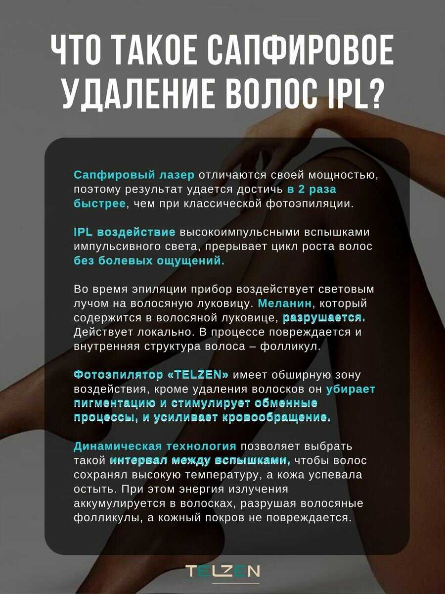 Эпилятор Сапфировый Эпилятор лазерный IPL фотография 28