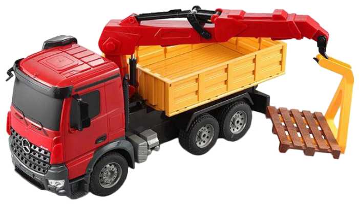 Погрузчик Double Eagle Mercedes-Benz Arocs E565-003, 1:20, 38 см фотография 2
