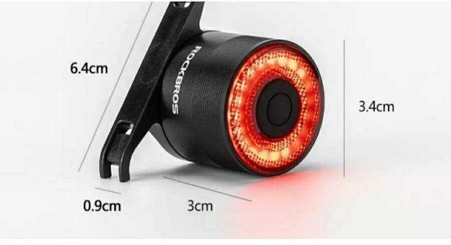 Фонарь задний RockBros Q3 smart фотография 6