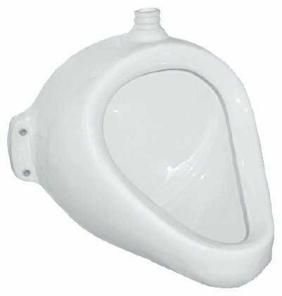 Писсуар подвесной Лобненский Стройфарфор Дельта с вертикальным выпуском