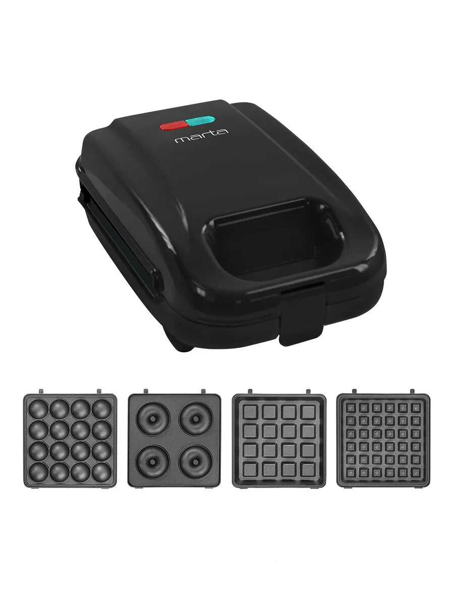 Прибор для выпечки MARTA MT-SM1737D 4 в 1 фотография 23