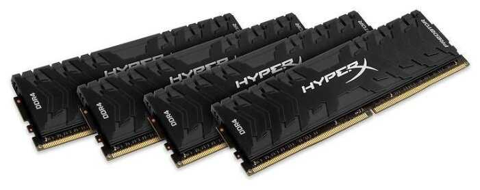 Оперативная память 32 GB 4 шт. HyperX Predator HX432C16PB3K4/128
