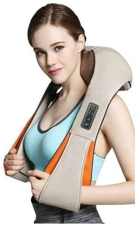 Роликовый массажер Massager of Neck Kneading фотография 3