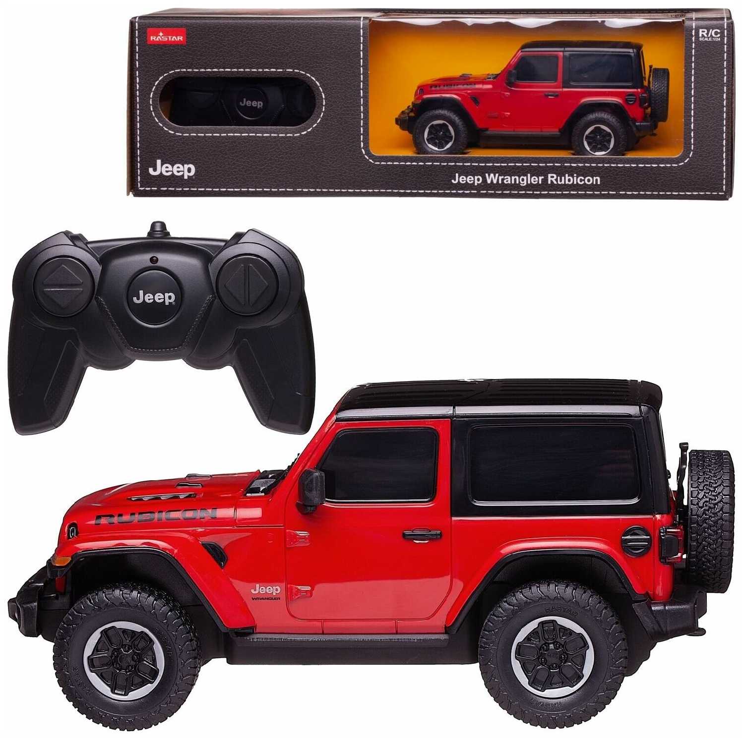 Машина Rastar Jeep Wrangler Rubicon (79500-R)