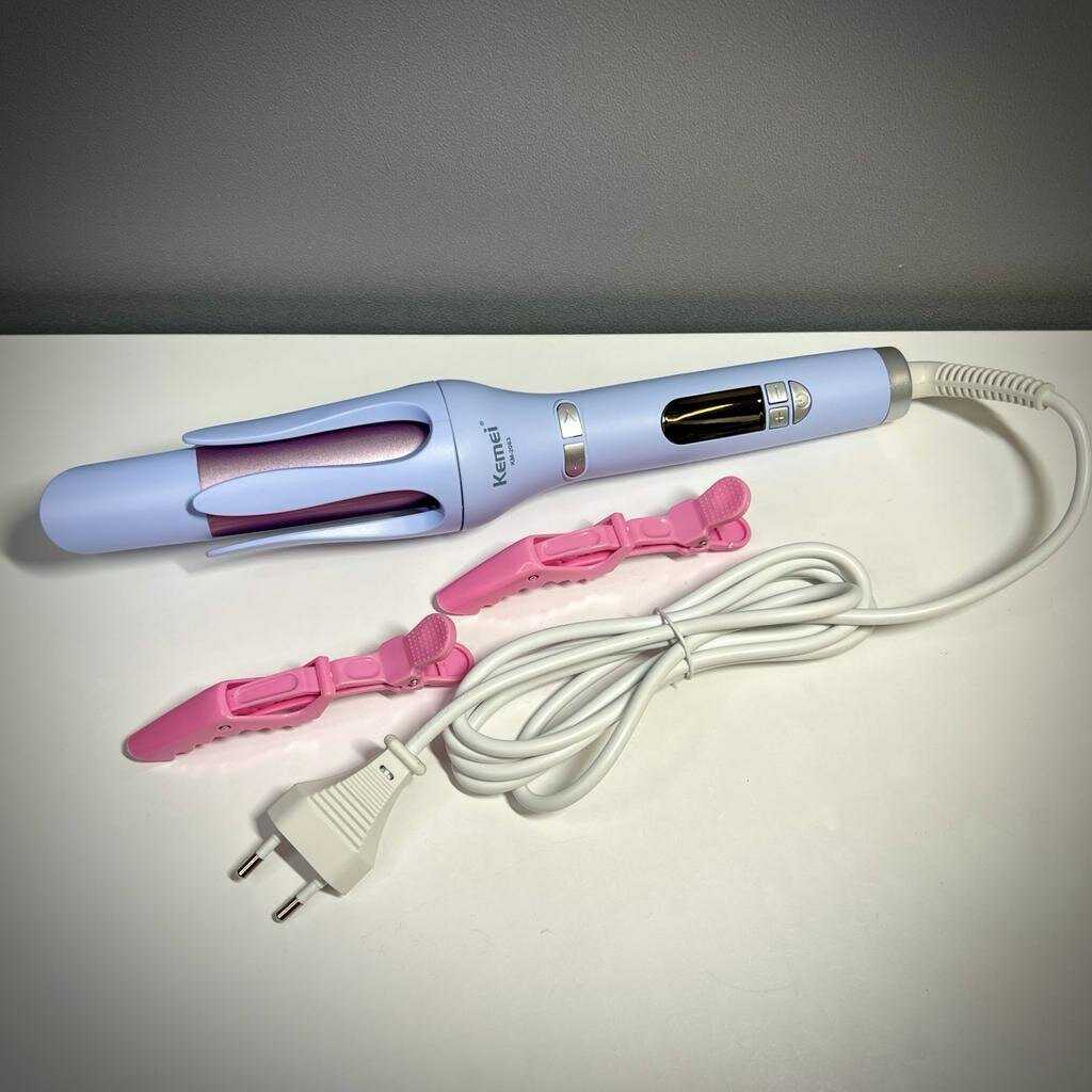 Крутящаяся плойка для завивки волос и создания локонов Плойка для завивки волос (30 мм) фотография 5