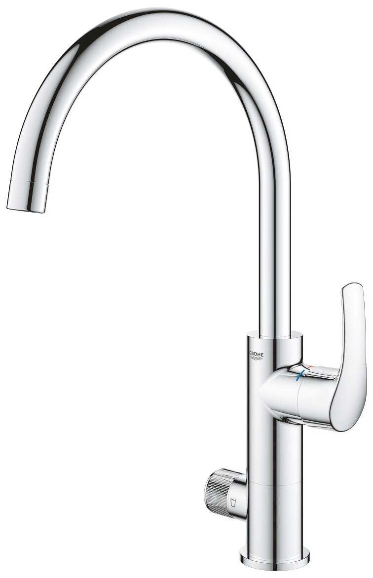 Смеситель для душа Grohe Blue Pure Eurosmart 31722000, рычажный фотография 3