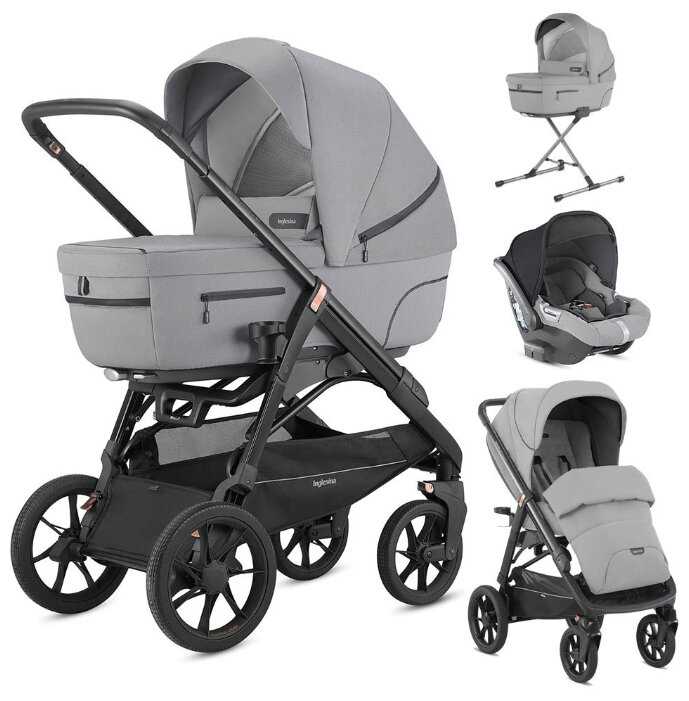 Универсальная коляска Inglesina Aptica XT 2020, 3 в 1, с подставкой для люльки фотография 3