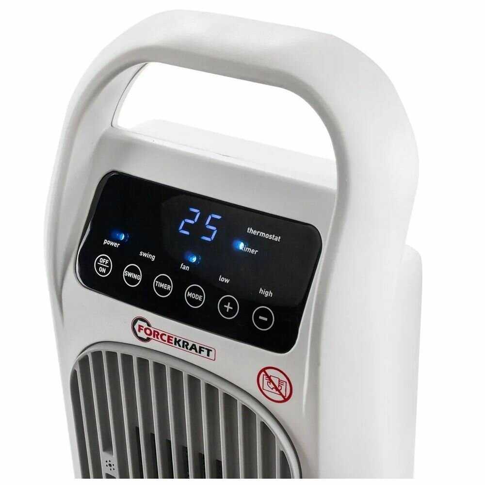 Тепловентилятор напольный обогреватель для дома комнатный 2200w (FK-FH15) фотография 4