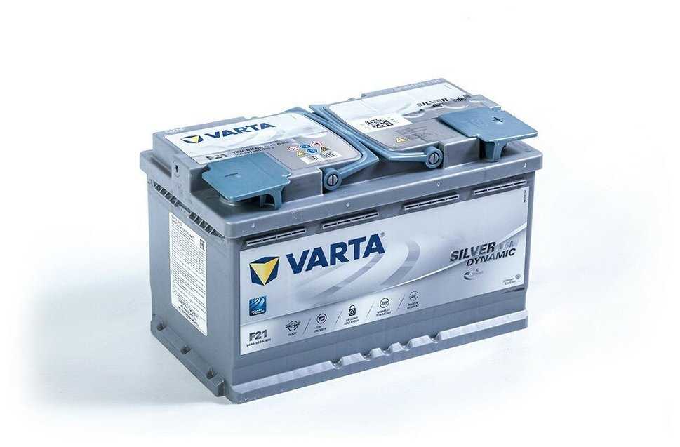 Аккумулятор для спецтехники VARTA Silver Dynamic AGM F21 (580 901 080) фотография 4