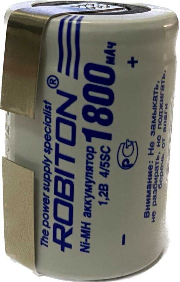 Аккумулятор ROBITON 1800MH (PK1) фотография 1