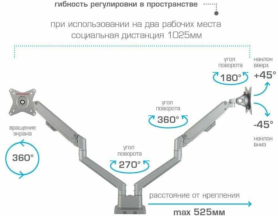 Кронштейн для мониторов LCD-T36 фотография 2