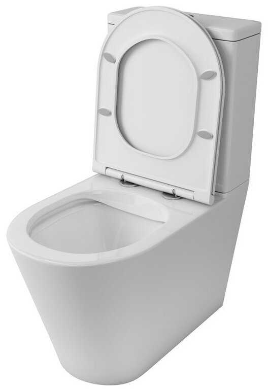 Унитаз-компакт OWL 1975 Vind Cirkel G OWLT190303 микролифт с горизонтальным выпуском фотография 2