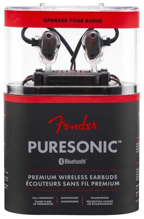 Беспроводные наушники Fender Puresonic Premium Wireless Earbuds фотография 3