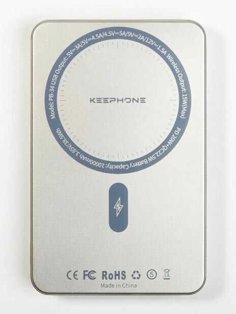 Внешний аккумулятор Keephone PB-30 Ultra Fast Pad (PB-30) фотография 22