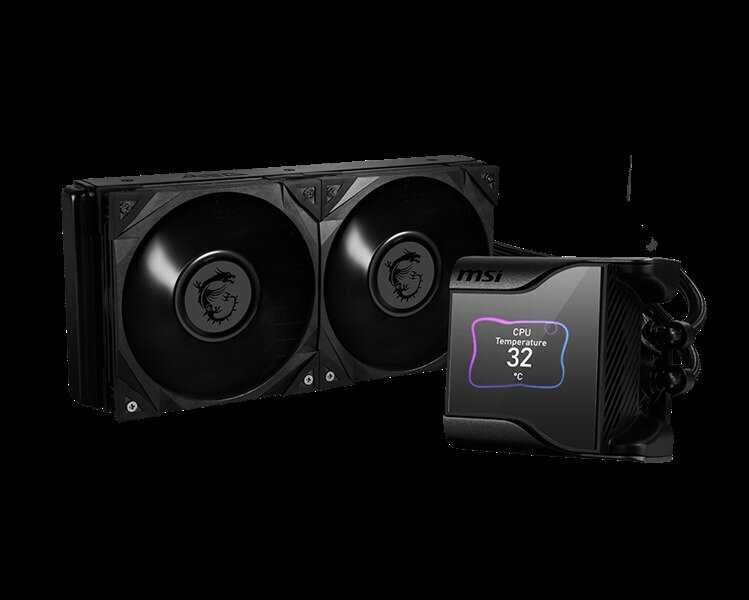 Комплект вентиляторов для процессора MSI MAG CoreLiquid S280 фотография 9