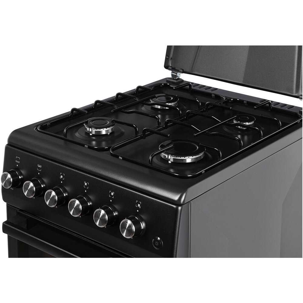 Газовая плита NORDFROST GG 5061 W (50 литров, авторозжиг конфорок, газ-контроль духовки) фотография 6