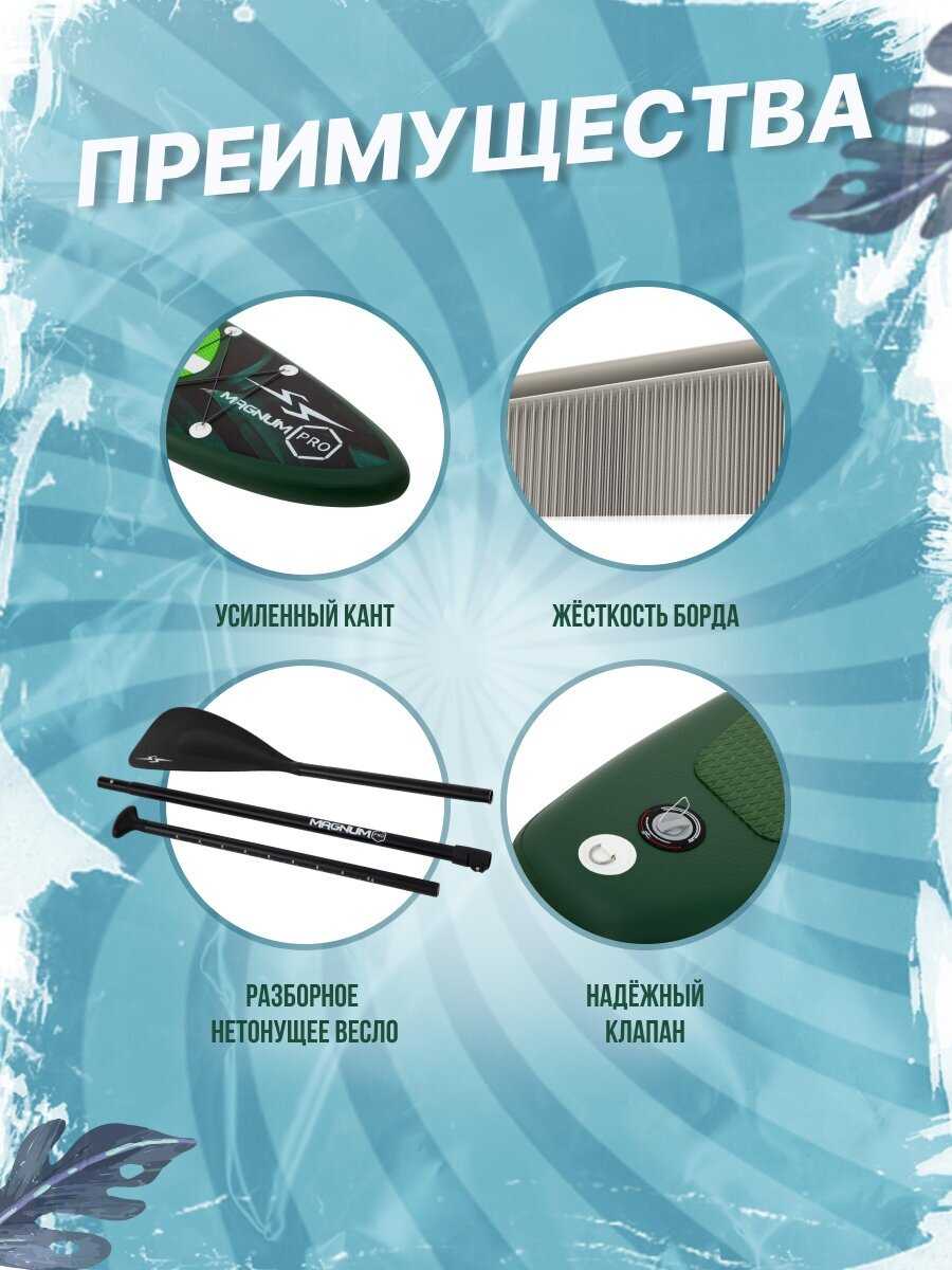 Сап борд надувной Magnum PRO 10.6 фотография 11