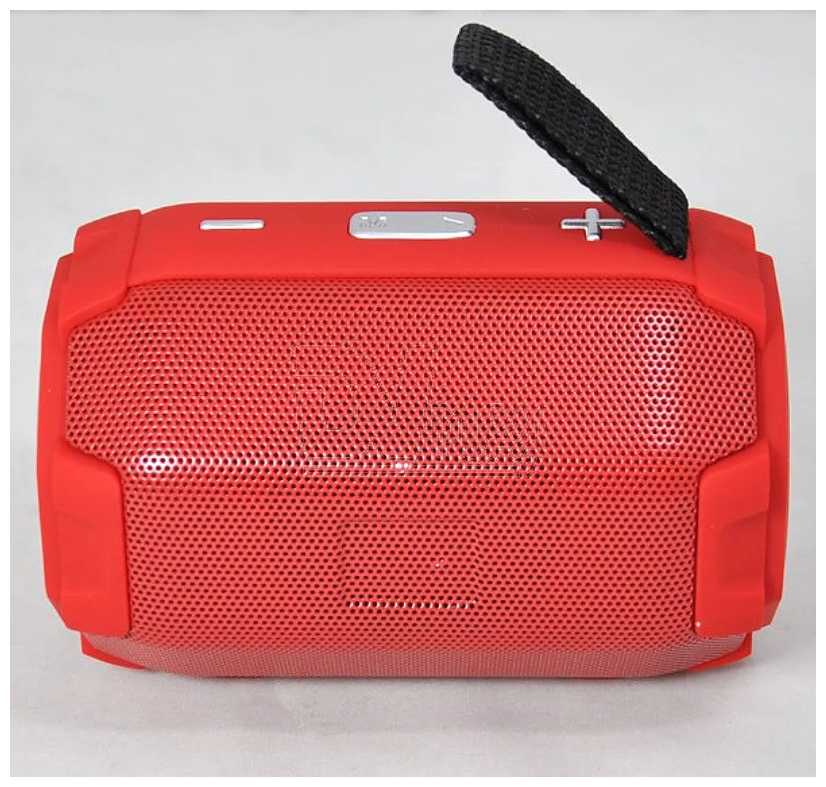 Портативная беспроводная колонка с Bluetooth LIDER KMS-E92 KIMISO/Красный фотография 2