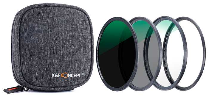 Комплект светофильтров K&F Concept 3 in 1 magnetic (SKU.1627) фотография 1