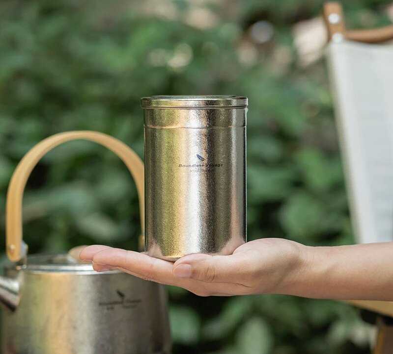 Титановая чайница Boundless Voyage с фильтром фотография 8