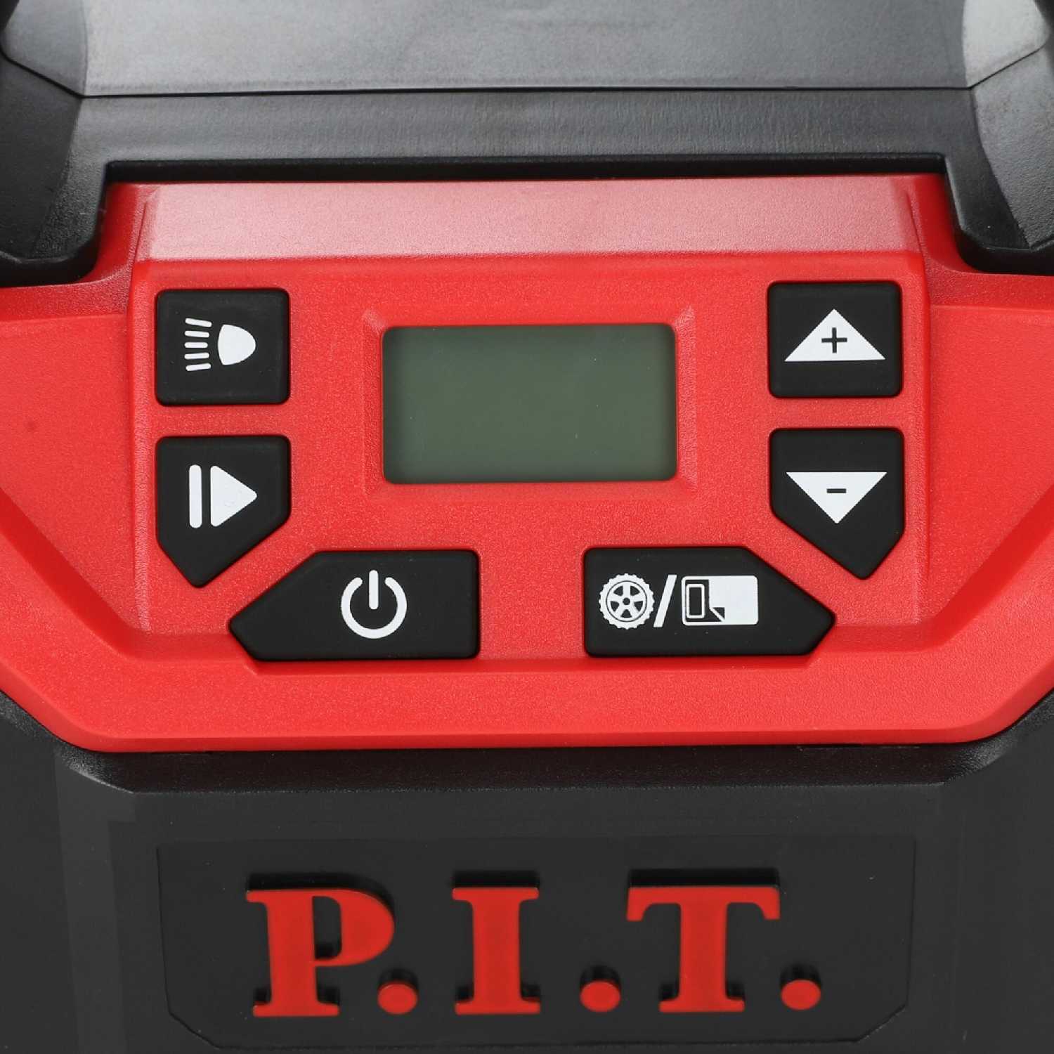 Компрессор автомобильный P.I.T. PAIP20H-11A SOLO (20В+12В, 9 л/мин, рег. давления, 0-11бар) (PAIP20H-11A) фотография 1